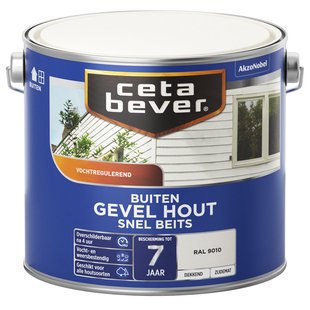 Cetabever Snelbeits Dekkend Gevel Ral 9010 2,5l
