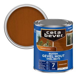 Cetabever Snelbeits Transparant Gevel Donker Eiken 009 750ml
