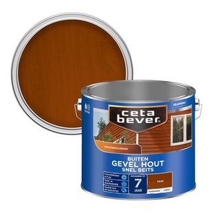 Cetabever Snelbeits Transparant Gevel 085 Teak 2,5l