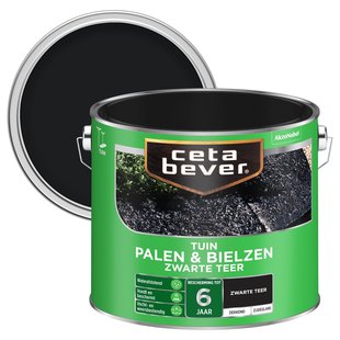 Cetabever Palen & Bielzen Zwarte Teer 2,5 L