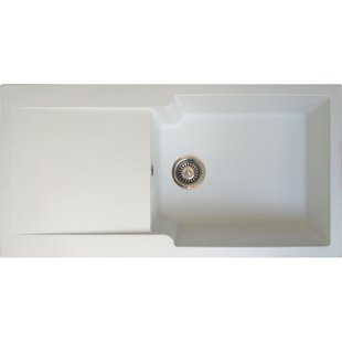 Essebagno Spoelbak Lisse Wit 100x50cm