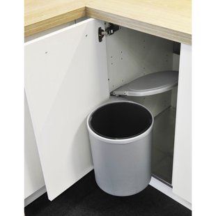 Inbouwvuilnisbak Keuken Modulo 13l Grijs