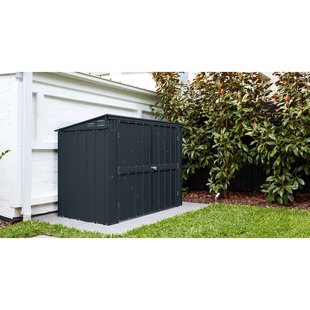 Afvalcontainerberging Globel Easy 53 Staal Antraciet 174x101x131,50cm