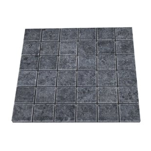 Mozaïektegels Blauwe Steen - Zwart - Natuursteen - 0,09 M²