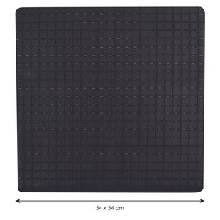 Msv Antislipmat Quadro - Zwart - 54x54cm
