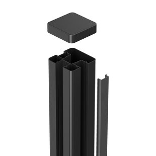 Keter Tuinpaal Vierkant - Kunststof - 80x80mm - Lengte 182cm