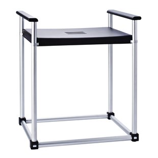 Ridder Douchekruk Zac Xxl Zwart Pu/aluminium