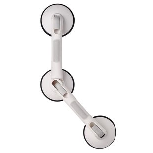 Ridder Badgreep Met 3 Zuignappen Rob L Wit Abs