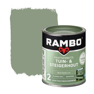 Rambo Pantserbeits Tuin En Steigerhout 1144 Helmgroen 0,75l