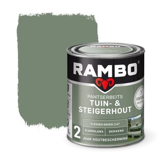 Rambo Pantserbeits Tuin & Steigerhout Flessengroen 0,75l