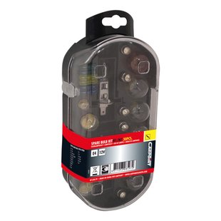 Carpoint Reservelampenset 30-delig H1/h7