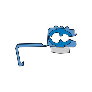 Carpoint Aftakklem 1560 Blauw - 5 Stuks