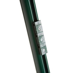 Giardino Ronde Tuinpaal - Met Dop - Grijs 4x4x175cm