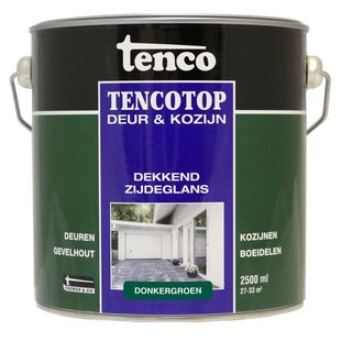 Tenco Tencotop Deur & Kozijn Beits Zijdeglans Donkergroen 2,5l