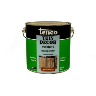 Tenco Tuindecor Buitenbeits Transparant Natuurbruin 2,5l