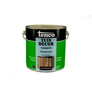 Tenco Tuindecor Tuinbeits Transparant Kastanjebruin 2,5l