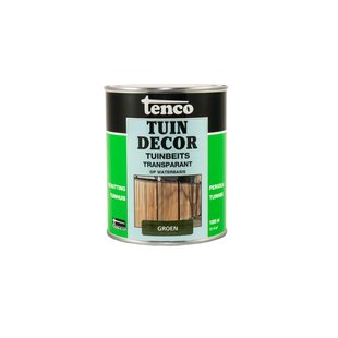 Tenco Tuindecor Tuinbeits Transparant Groen 1l