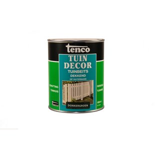 Tenco Tuindecor Buitenbeits Dekkend Donkergroen 1l
