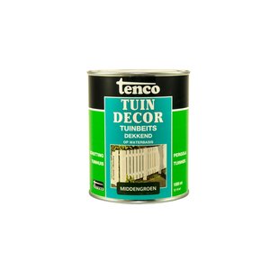 Tenco Tuindecor Tuinbeits Dekkend Middengroen 1l