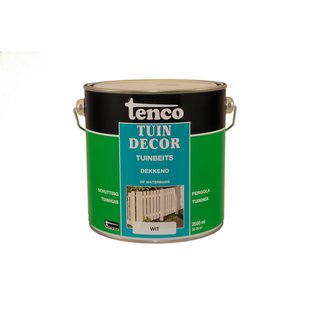 Tenco Tuindecor Tuinbeits Dekkend Wit 2,5l