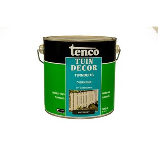 Tenco Tuindecor Tuinbeits Dekkend Antraciet 2,5l