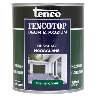 Tenco Top Houtbescherming Hoogglans Donkergroen 0,75l