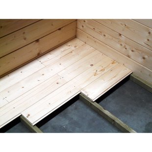 Solid Vloer Voor Tuinhuis Geïmpregneerd S8523-1