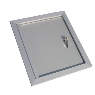 Brievenbusdeur Vasp - Aluminium - 24x34 Cm - Slot
