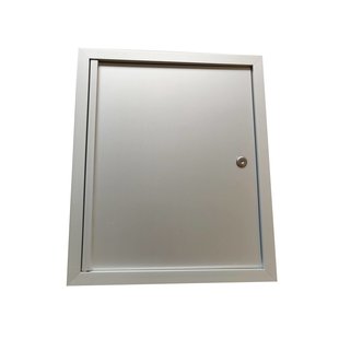 Brievenbusdeur Vasp - Aluminium - 42x50 Cm - Slot