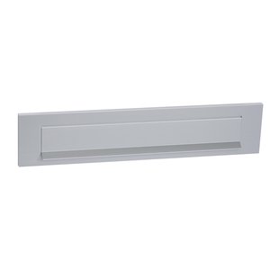 Avenue Brievenbusplaat - Aluminium - Zilver - 35x12x2cm