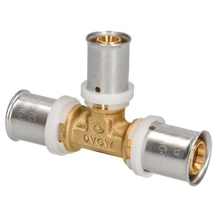 Sanivesk Meerlagen Pers T-stuk 20x16x20mm