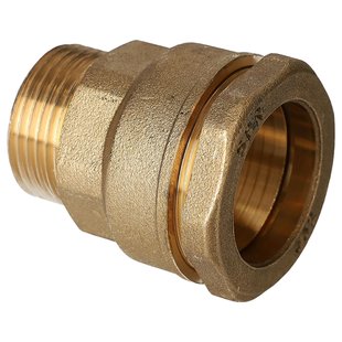 Sanivesk Tyleen Recht Overgang Messing 25mm X 3/4m