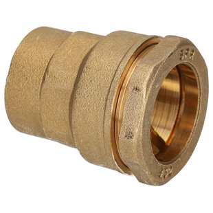 Sanivesk Tyleen Recht Overgang Messing 32mm X 1f