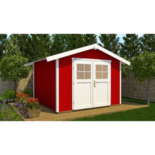 Weka Tuinhuis 122 - Rood - 301x235cm