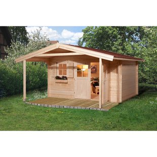 Weka Tuinhuis Met Overkapping 111 Type A Gr1 250x380cm