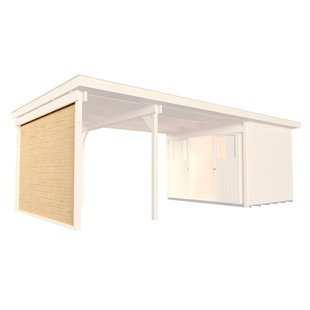 Weka Zijwand 235cm Eiken Licht