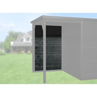 Weka Achterwand 150cm Antraciet