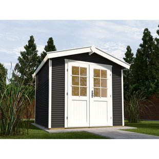 Weka Tuinhuis 218 - Antraciet - 301x295cm