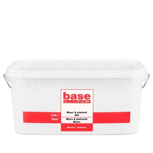 Baseline Muur & Plafond Muurverf - Mat - Wit - 2,5l