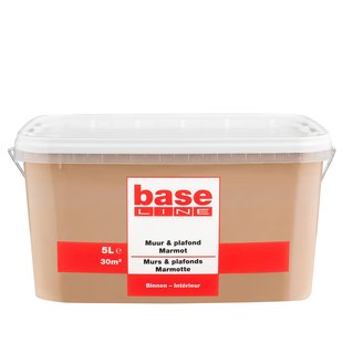 Baseline Muur & Plafond Muurverf - Mat - Marmot - 5l