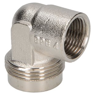 Sanivesk Draad Gas Knie Overgang 3/8fxm24 Chroom