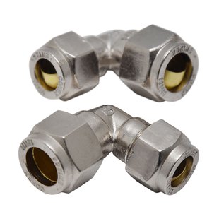 Sanivesk Knel Knie Verloop Chroom 12x10mm