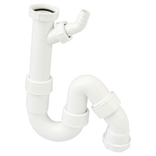 Viega Universeel Sifon 6/4x40mm Wit