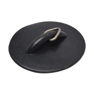 Sanivesk Plugstop Breed Afdekplaat 60mm+triangel 38,5mm Kunststof Zwart 4pp