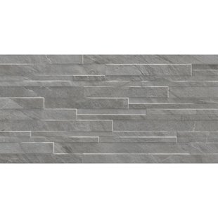 Natuursteenlook Tegel Pacific - Antraciet - Geglazuurd - 30x60 Cm - 1,44 M²