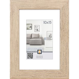 Fotolist Livorno 10x15cm Grijs