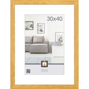 Fotolist Livorno 30x40cm Eik