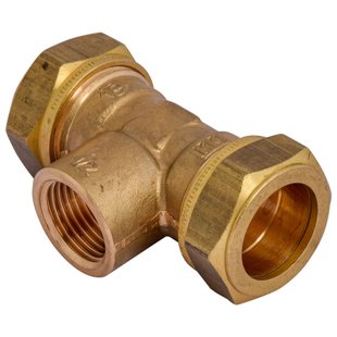 Vsh Knel T-stuk 22mm X 1/2f X 22mm