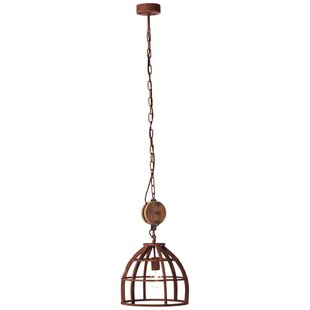 Brilliant Hanglamp Matrix Metaal Roest ⌀34cm E27