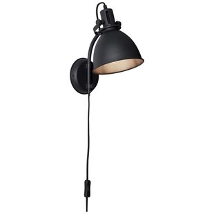 Brilliant Wandlamp Jesper Zwart E27